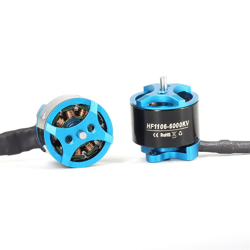 Brushless Motor HGLRC FLAME HF1106 6000kv 2-3s for RC Drone