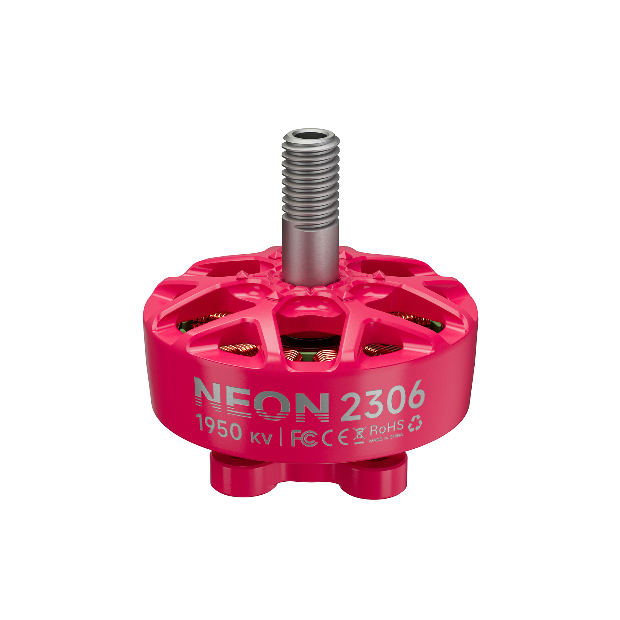 Brushless Motor MEPS NEON 2306 Quad Motor for 5 inch Freestyle FPV Drone Fluorescent pink 1950kv 6s for RC Drone