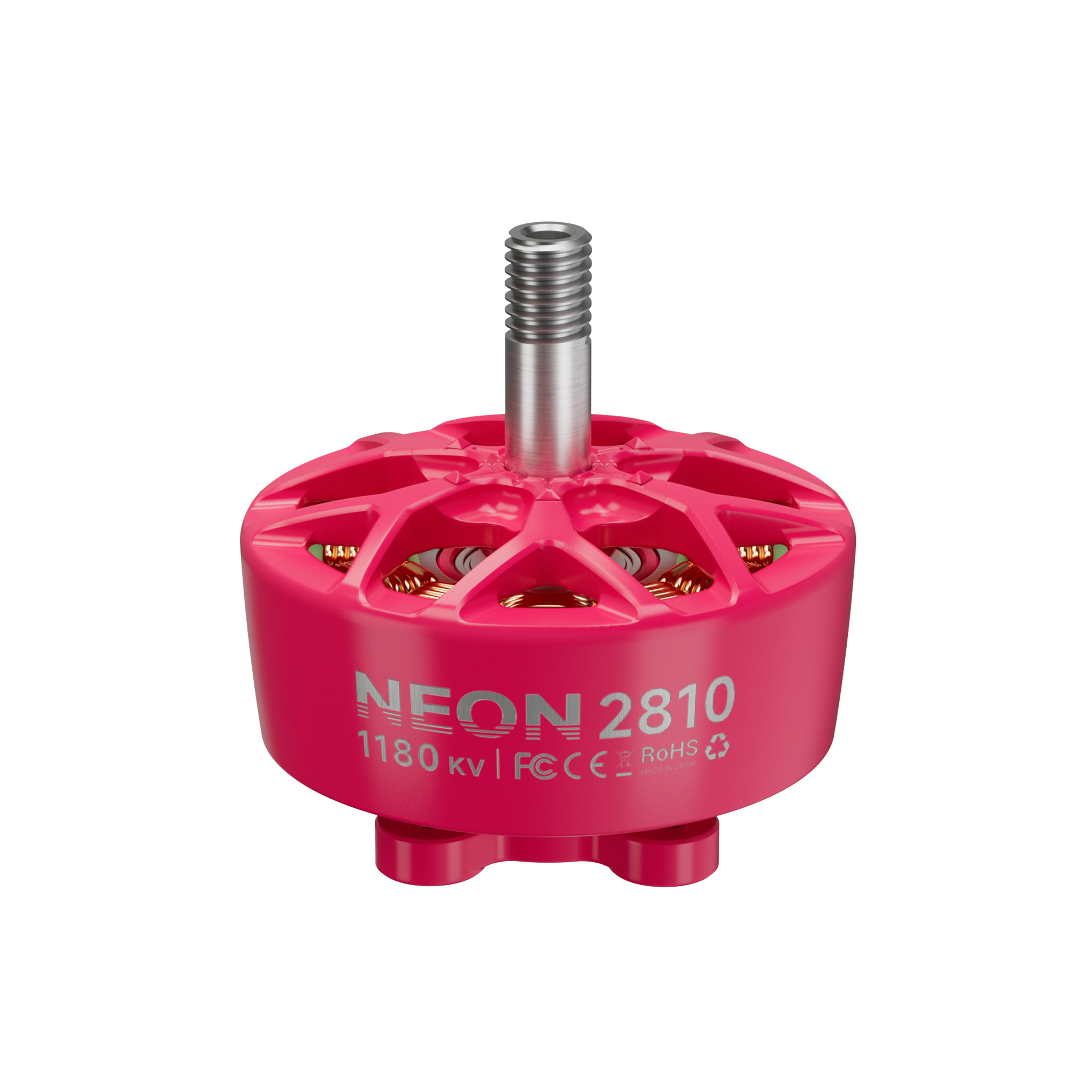 Brushless Motor MEPS NEON 2810 for 7-8 inch Cinematic Drone Fluorescent pink 1180kv 6s for RC Drone