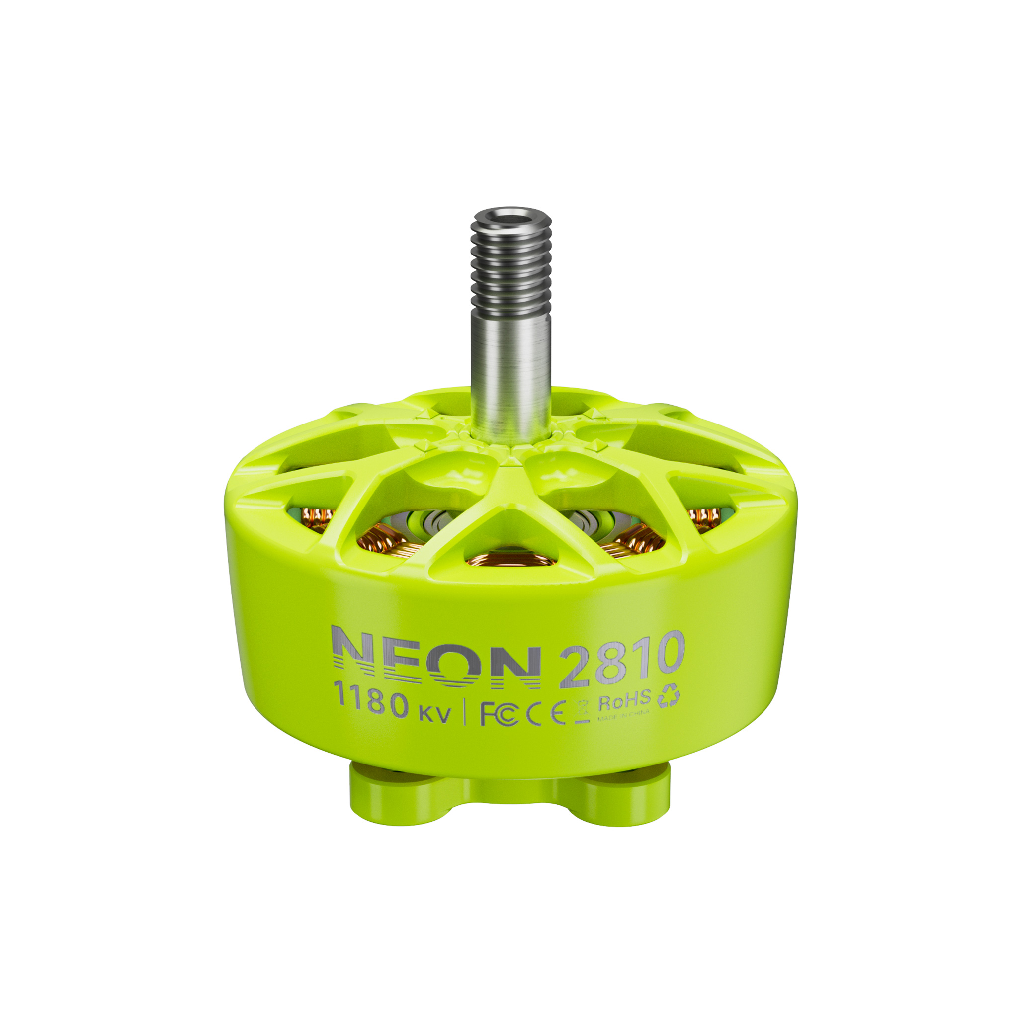 Brushless Motor MEPS NEON 2810 for 7-8 inch Cinematic Drone Fluorescent green 1180kv 6s for RC Drone