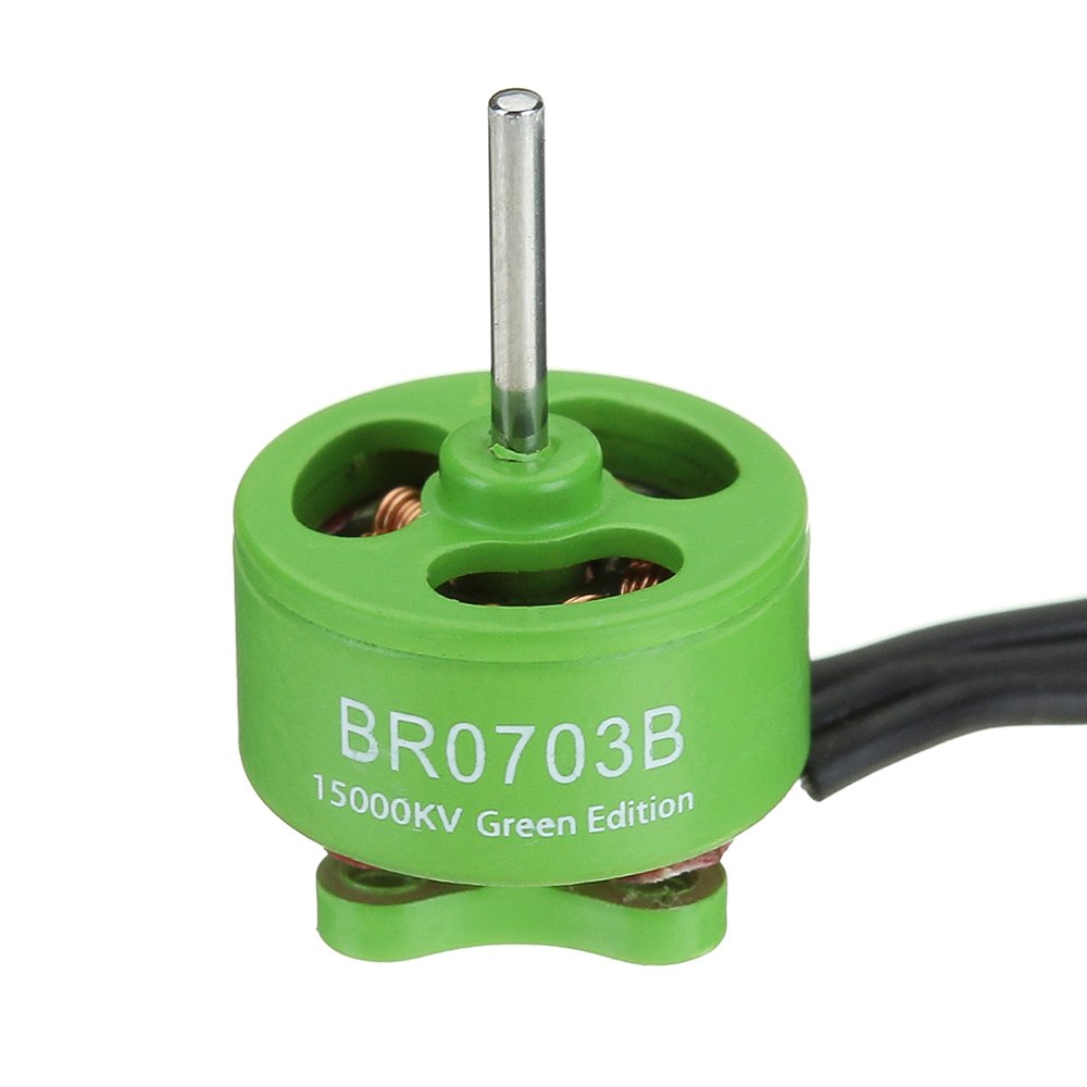 Brushless Motor Racerstar BR0703B Green Edition 15000kv 1-2s for RC Drone