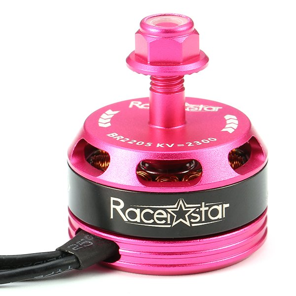 Brushless Motor Racerstar BR2205 Racing Edition Pink 2300kv 2-4s for RC Drone