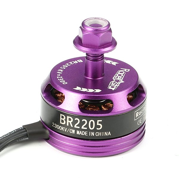 Brushless Motor Racerstar BR2205 Racing Edition Purple 2300kv 2-4s for RC Drone