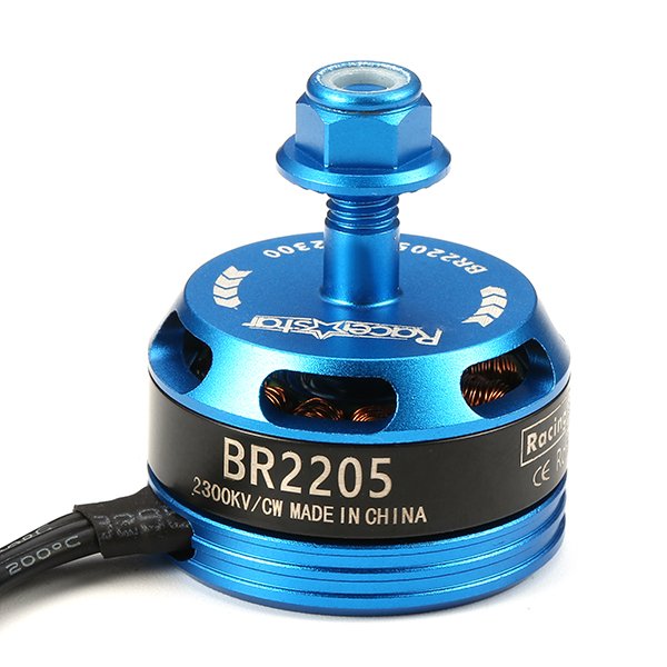 Brushless Motor Racerstar BR2205 Racing Edition Light Blue 2300kv 2-4s for RC Drone