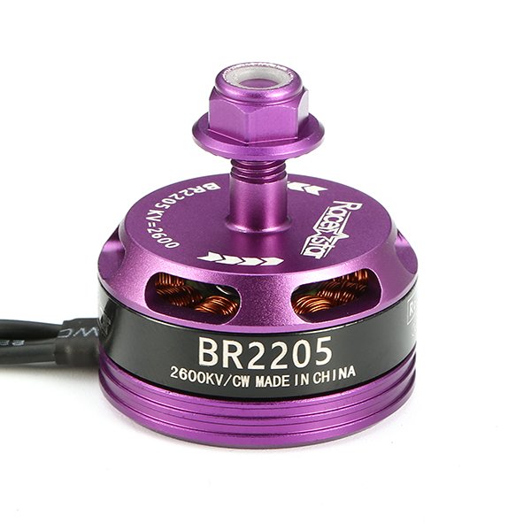Brushless Motor Racerstar BR2205 Racing Edition Purple 2600kv 2-4s for RC Drone