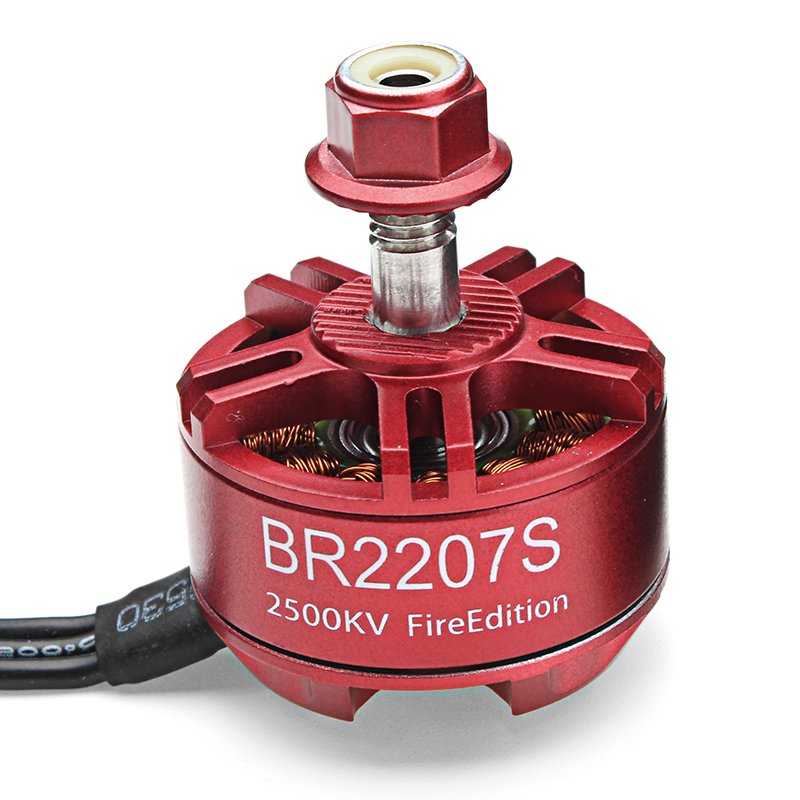 Brushless Motor Racerstar BR2207S Fire Edition 1600kv 3-6s for RC Drone
