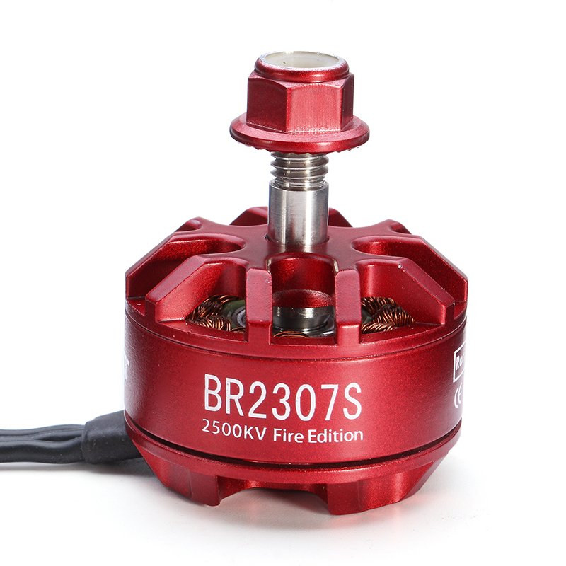 Brushless Motor Racerstar BR2307S Fire Edition 2500kv 2-4s for RC Drone