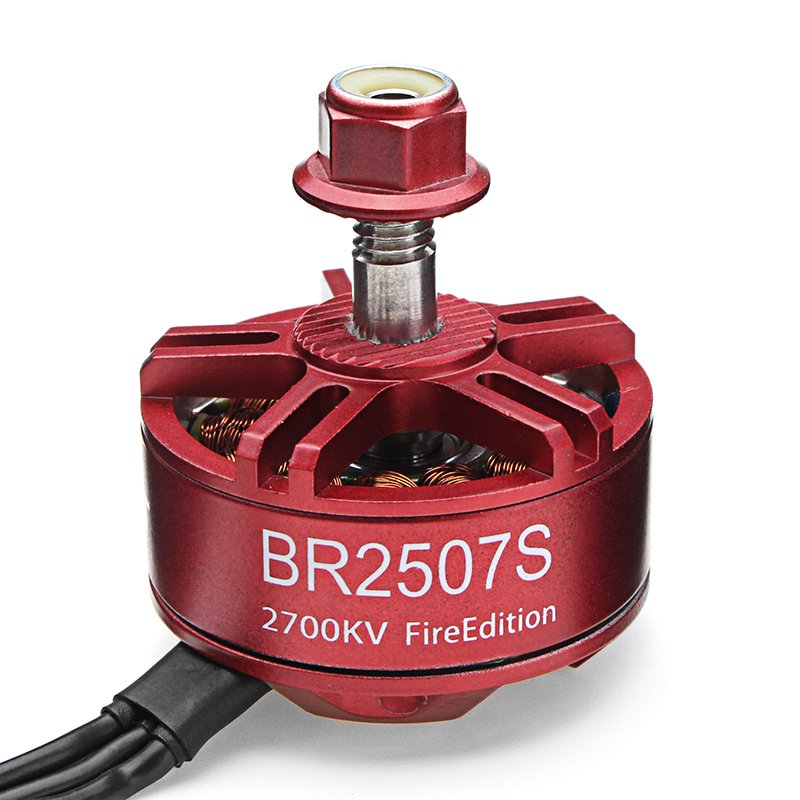 Brushless Motor Racerstar BR2507S Fire Edition 1800kv 3-6s for RC Drone