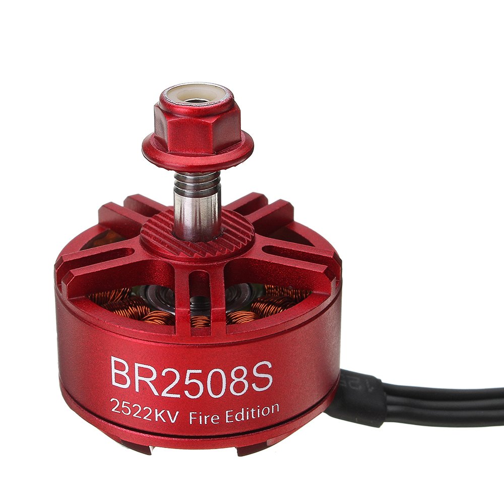 Brushless Motor Racerstar BR2508S Fire Edition 1772kv 4-6s for RC Drone
