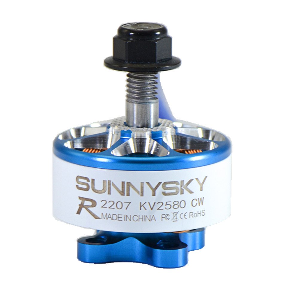 Brushless Motor SunnySky Edge Racing R2207 blue grey or pink 1800kv 3-6s for RC Drone