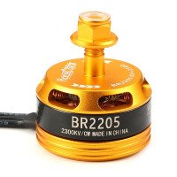 Brushless Motor Racerstar BR2205 Racing Edition Yellow 2300kv 2-4s for RC Drone