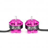 Brushless Motor Racerstar BR1103B Racing Edition Pink 10000kv 1-3s for RC Drone