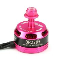 Brushless Motor Racerstar BR2205 Racing Edition Pink 2600kv 2-4s for RC Drone