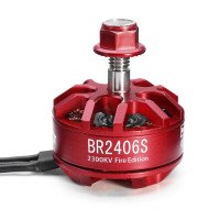 Brushless Motor Racerstar BR2406S Fire Edition 2300kv 2-5s for RC Drone