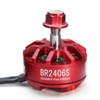Brushless Motor Racerstar BR2406S Fire Edition 2600kv 2-4s for RC Drone