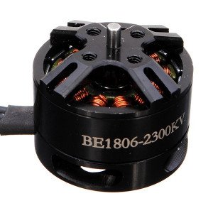 Brushless Motor Flashhobby BE1806 Black Edition for Multicopters 2300kv 2-3s for RC Drone