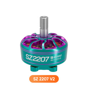 Brushless Motor MEPS SZ2207 V2 Motor for 5inch Racing Drone Cyan 1950kv 6s for RC Drone