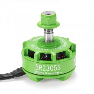 Brushless Motor Racerstar BR2305S Green Edition 2400kv 2-5s for RC Drone