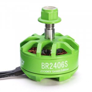 Brushless Motor Racerstar BR2406S Green Edition 2300kv 2-5s for RC Drone